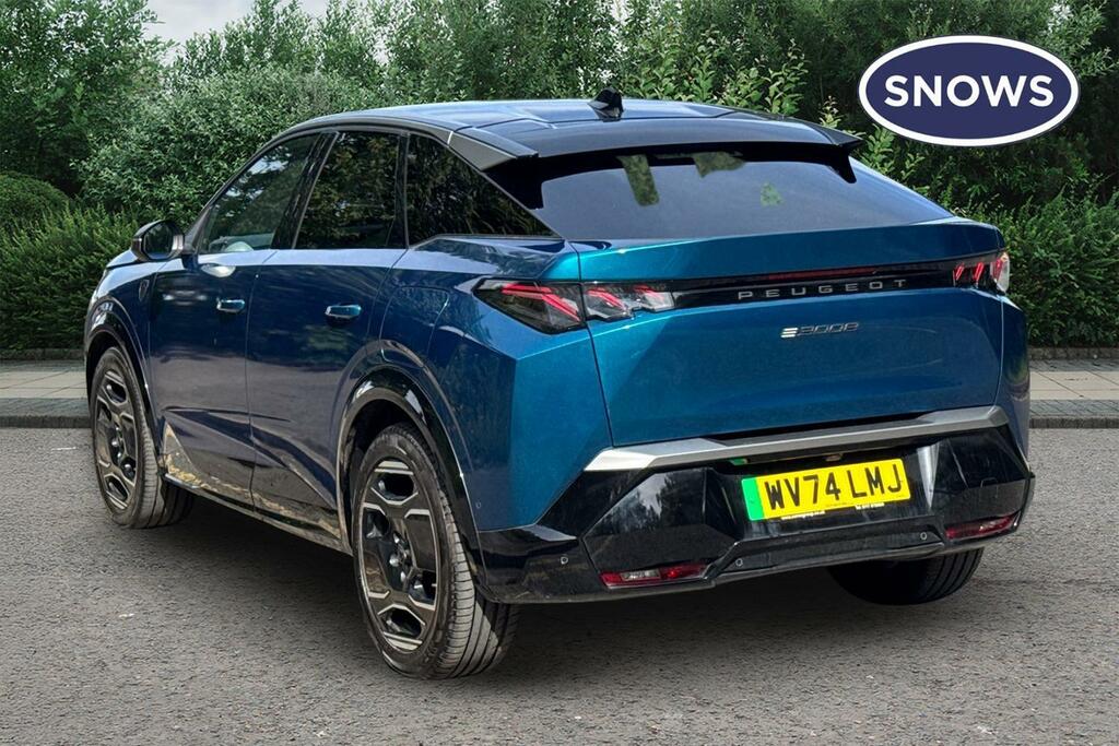 Peugeot 3008 73Kwh Gt WV74LMJ Blue #3