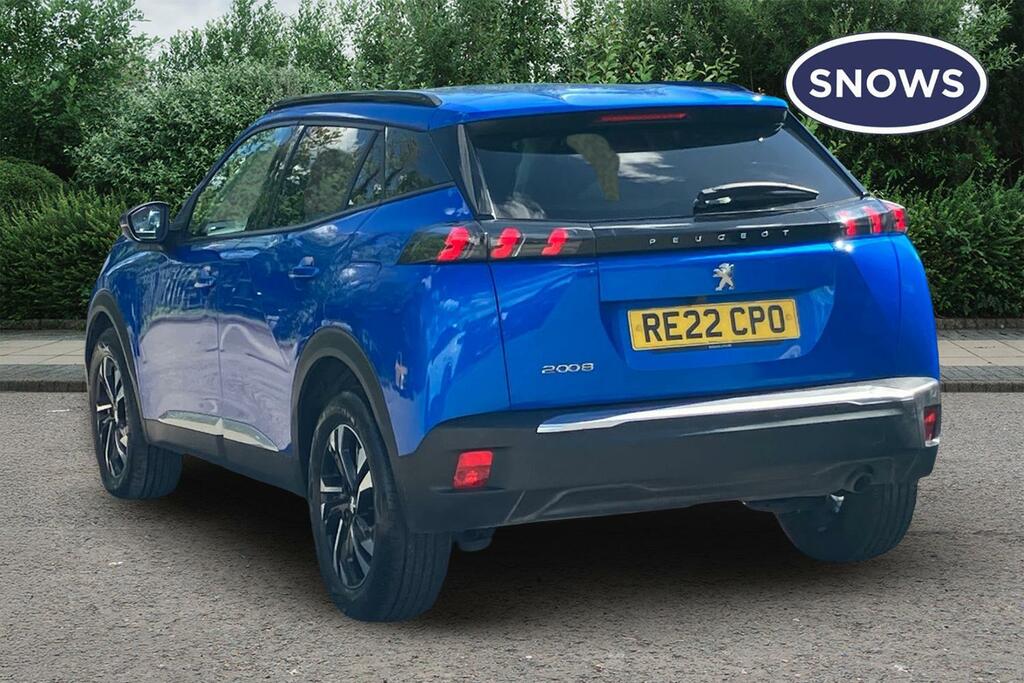 Peugeot 2008 1.2 Puretech Allure Premium Euro 6 Ss Blue #3