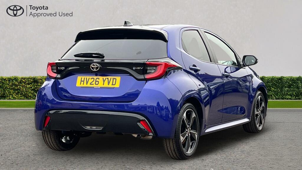 Toyota Yaris 1.5 Vvt-h Excel E-cvt Euro 6 Ss HV26YVD Blue #3