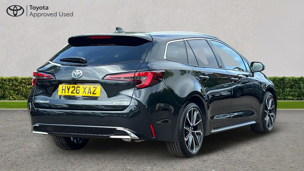 Toyota Corolla 1.8 Vvt-h Excel Touring Sports Cvt Euro 6 Ss HY26XAZ Black #4