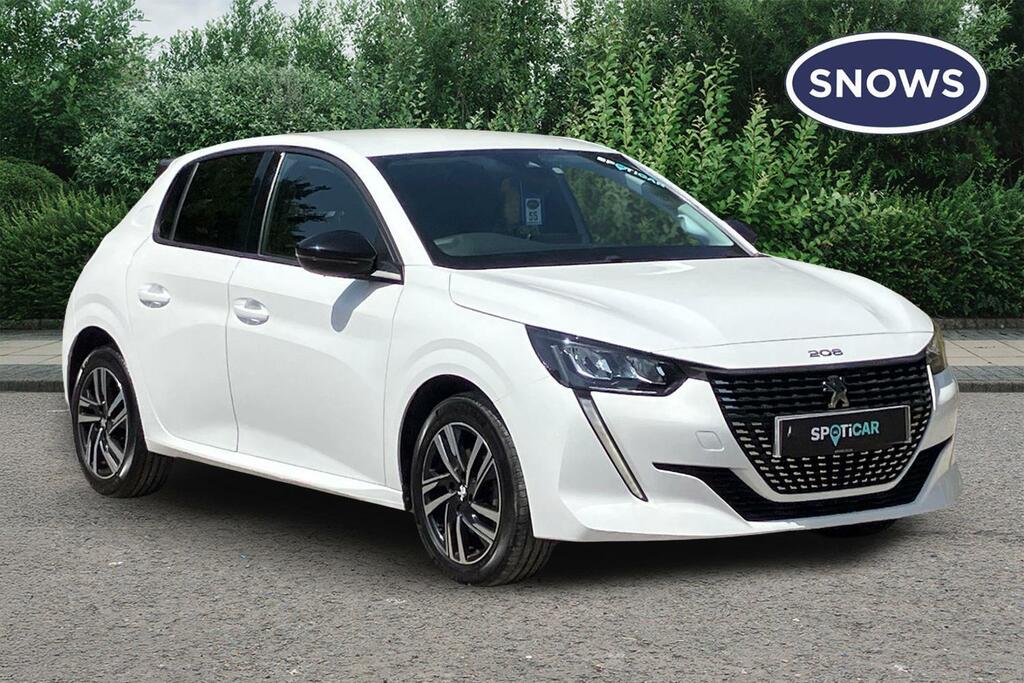 Peugeot 208 1.2 Puretech Allure Premium Eat Euro 6 Ss White