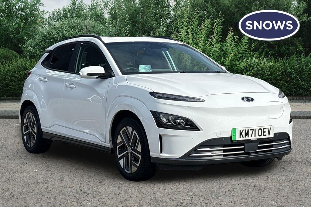 Hyundai Kona 64Kwh Ultimate 10.5Kw Charger White