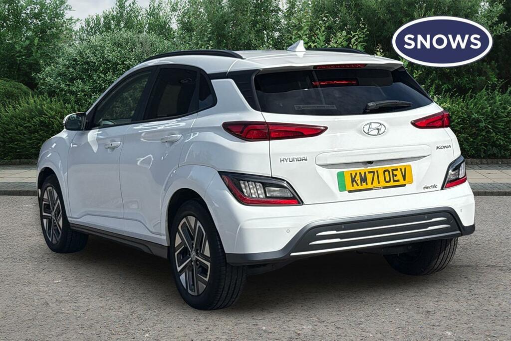 Hyundai Kona 64Kwh Ultimate 10.5Kw Charger White #3