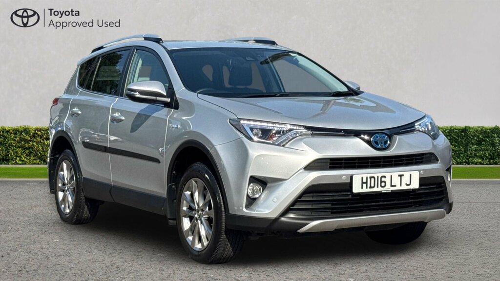 Toyota Rav 4 2.5 Vvt-h Excel Cvt 4Wd Euro 6 Ss Safety S Silver