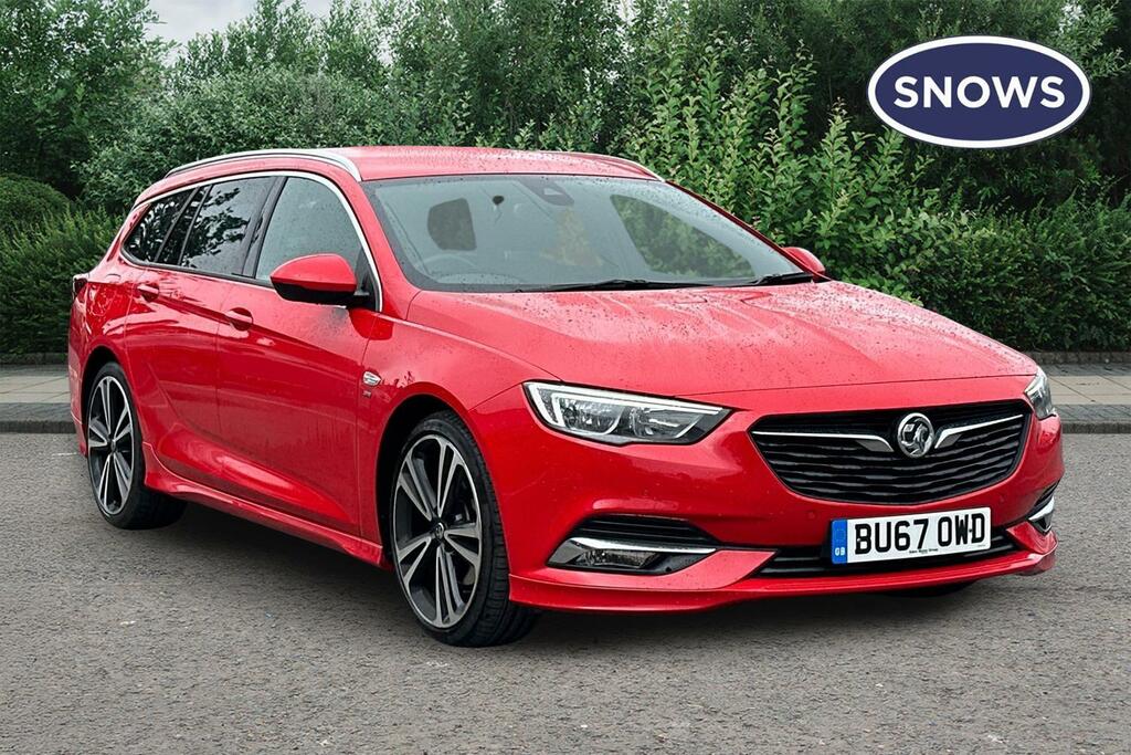 Vauxhall Insignia 2.0 Turbo D Blueinjection Sri VX Line Nav Sports T Red