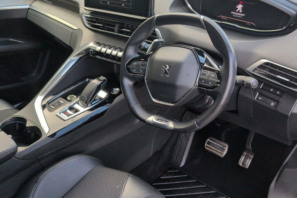 Peugeot 3008 1.2 Puretech Gt Eat Euro 6 Ss MJ22SVK Black #6