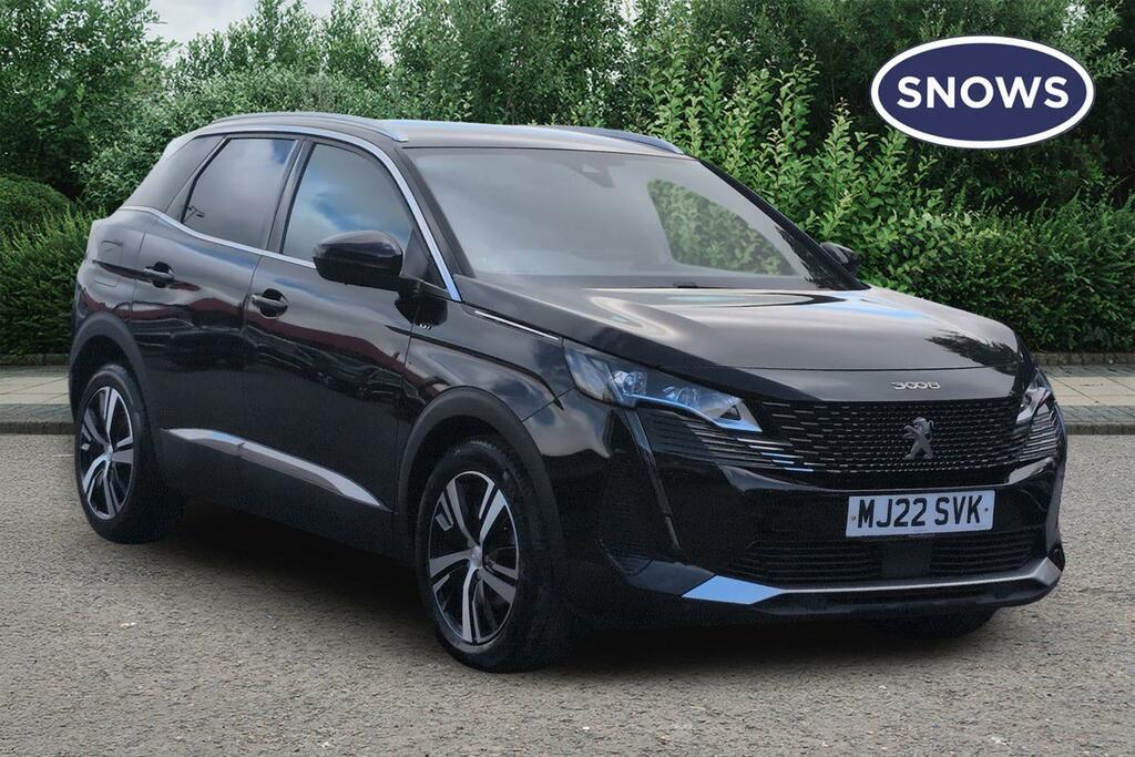 Peugeot 3008 1.2 Puretech Gt Eat Euro 6 Ss MJ22SVK Black