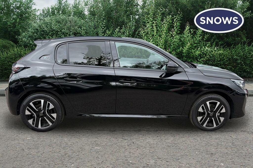 Peugeot e-208 51Kwh Allure 7.4Kw Charger Black #4