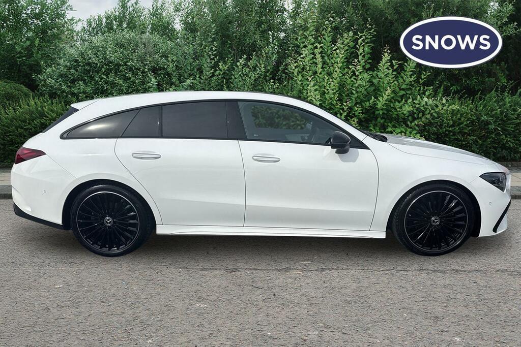 Mercedes-Benz CLA Class 1.3 Cla180h Mhev Amg Line Premium Plus Shooting White #6