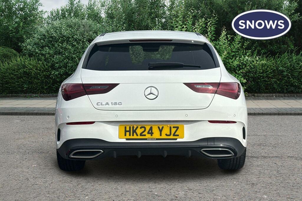 Mercedes-Benz CLA Class 1.3 Cla180h Mhev Amg Line Premium Plus Shooting White #4