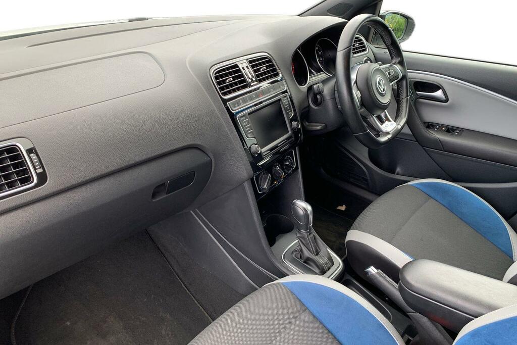 Volkswagen Polo 1.4 Tsi Bluemotion Tech Act Bluegt Dsg Euro 6 Ss WH16RYF White #2
