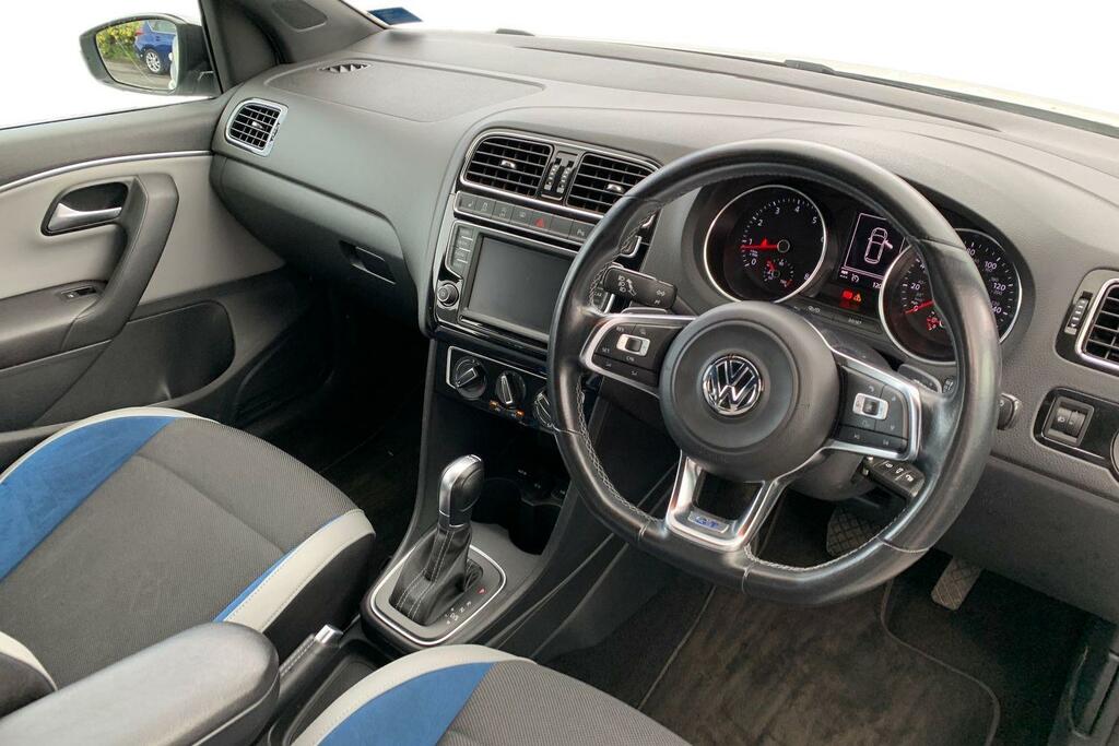 Volkswagen Polo 1.4 Tsi Bluemotion Tech Act Bluegt Dsg Euro 6 Ss WH16RYF White #6