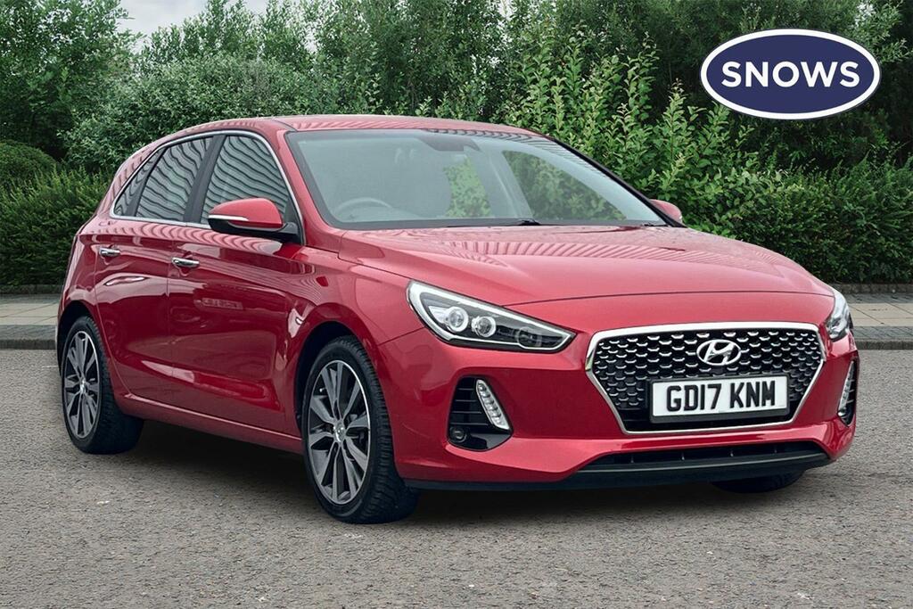 Hyundai I30 1.4 T-gdi Blue Drive Premium Dct Euro 6 Ss Red