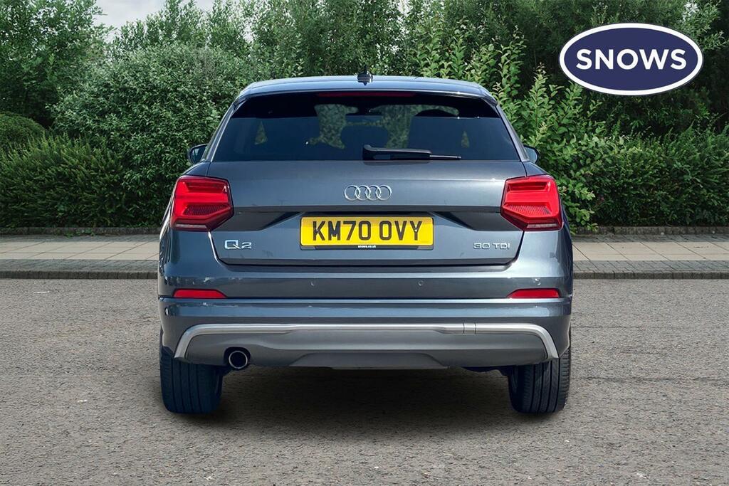 Audi Q2 1.6 Tdi 30 S Line S Tronic Euro 6 Ss KM70OVY Grey #4