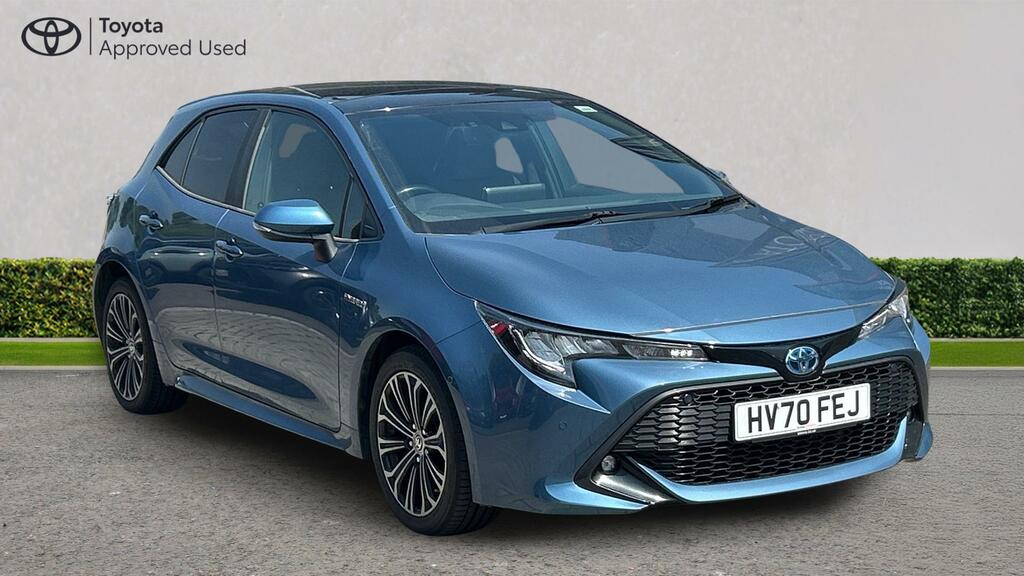 Toyota Corolla 1.8 Vvt-h Design Cvt Euro 6 Ss Blue