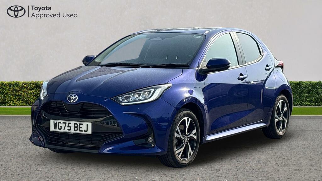 Toyota Yaris 1.5 Vvt-h Design E-cvt Euro 6 Ss WG75BEJ Blue #3