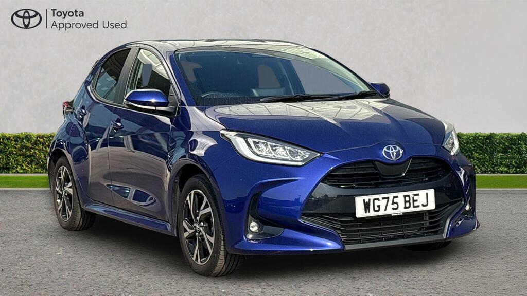 Toyota Yaris 1.5 Vvt-h Design E-cvt Euro 6 Ss WG75BEJ Blue