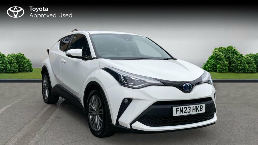 Toyota C-Hr 1.8 Vvt-h Excel Cvt Euro 6 Ss White