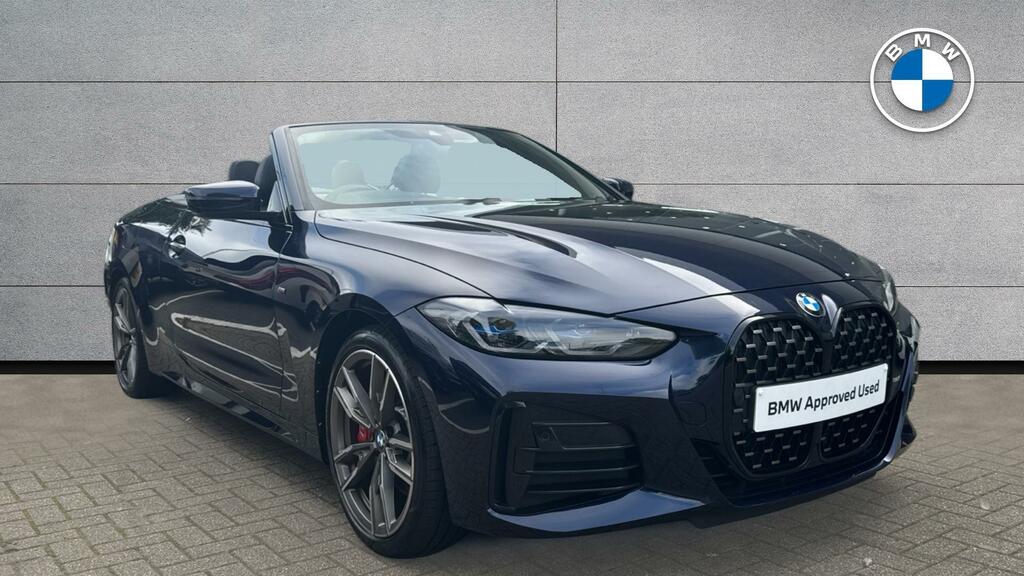 BMW 4 Series M440d Xdrive Convertible Blue