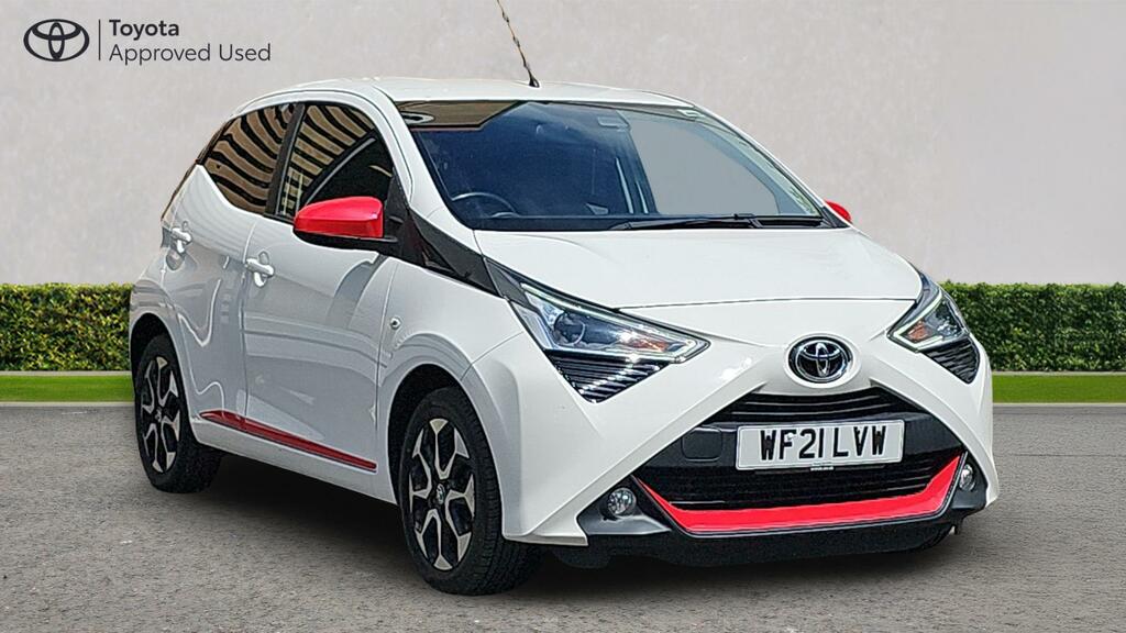 Toyota Aygo 1.0 Vvt-i X-trend X-shift Euro 6 Safety Sense White