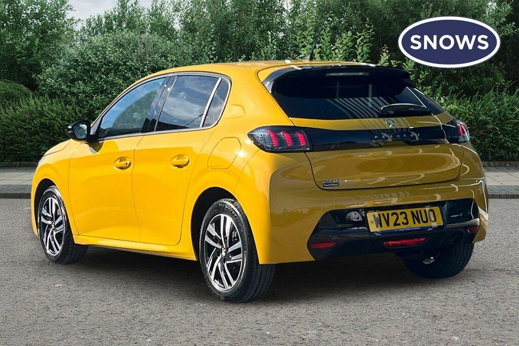 Peugeot 208 1.2 Puretech Allure Premium Euro 6 Ss WV23NUO Yellow #3