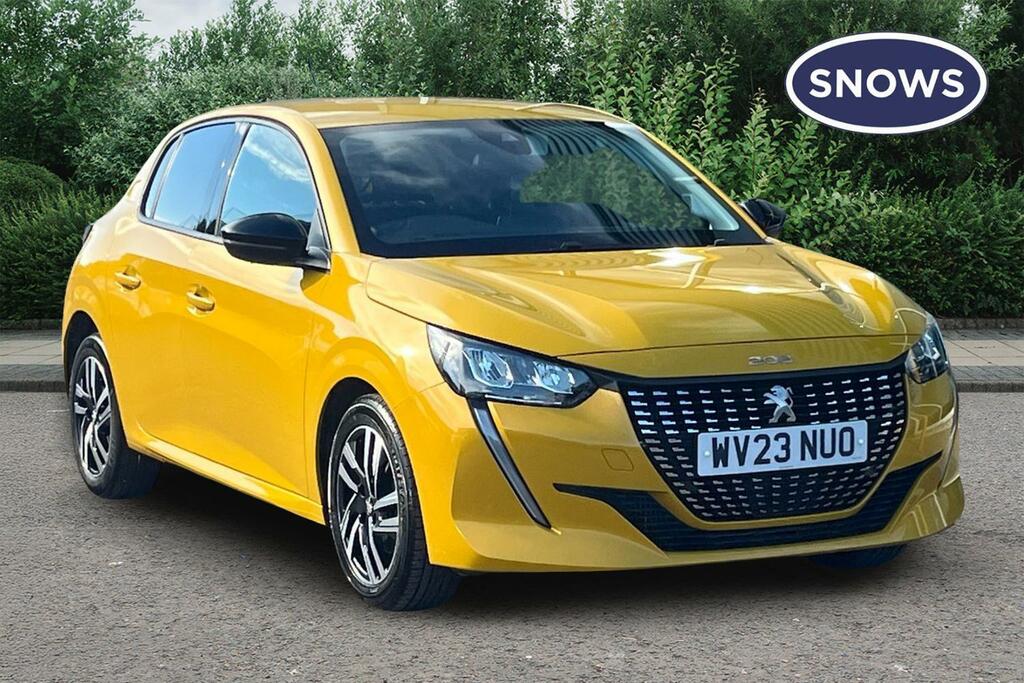 Peugeot 208 1.2 Puretech Allure Premium Euro 6 Ss WV23NUO Yellow