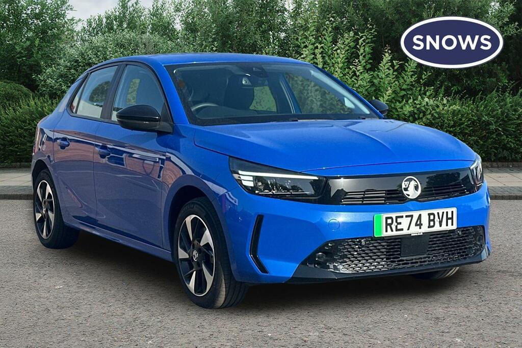 Vauxhall Corsa-e 50Kwh Design RE74BVH Blue