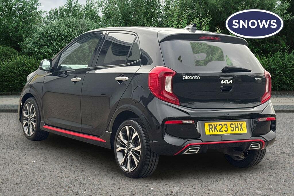 Kia Picanto 1.0 T-gdi Isg Gt-line S Black #3