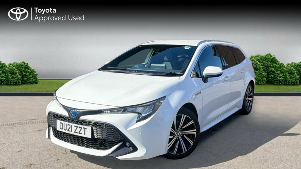 Toyota Corolla 1.8 Vvt-h Design Touring Sports Cvt Euro 6 Ss 5 White #3