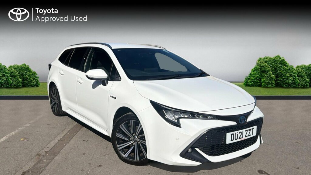 Toyota Corolla 1.8 Vvt-h Design Touring Sports Cvt Euro 6 Ss 5 White