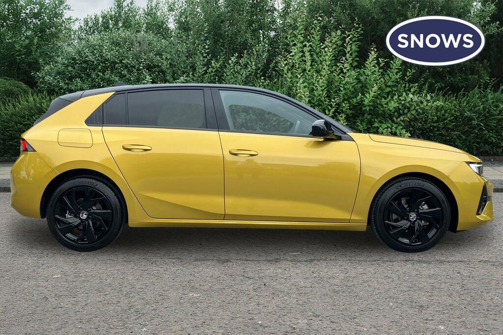 Vauxhall Astra 1.2 Turbo Gs Euro 6 Ss Yellow #4