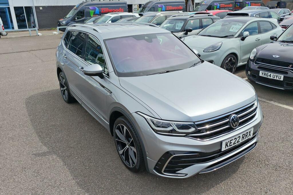 Volkswagen Tiguan Allspace 1.5 Tsi R-line Dsg Euro 6 Ss Silver #5