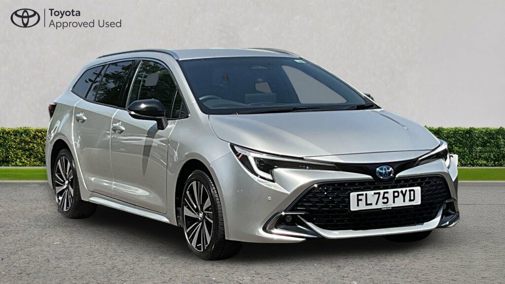 Toyota Corolla 1.8 Vvt-h Design Touring Sports Cvt Euro 6 Ss 5 FL75PYD Silver