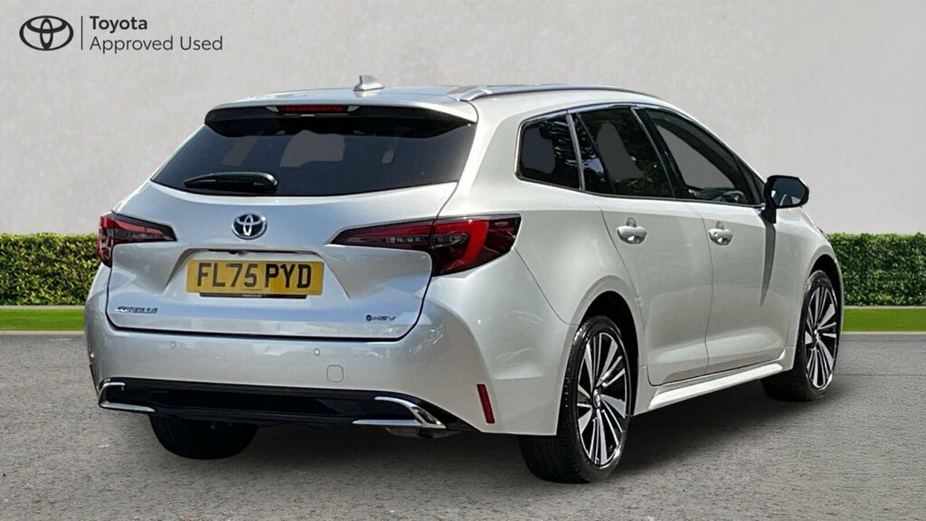 Toyota Corolla 1.8 Vvt-h Design Touring Sports Cvt Euro 6 Ss 5 FL75PYD Silver #2