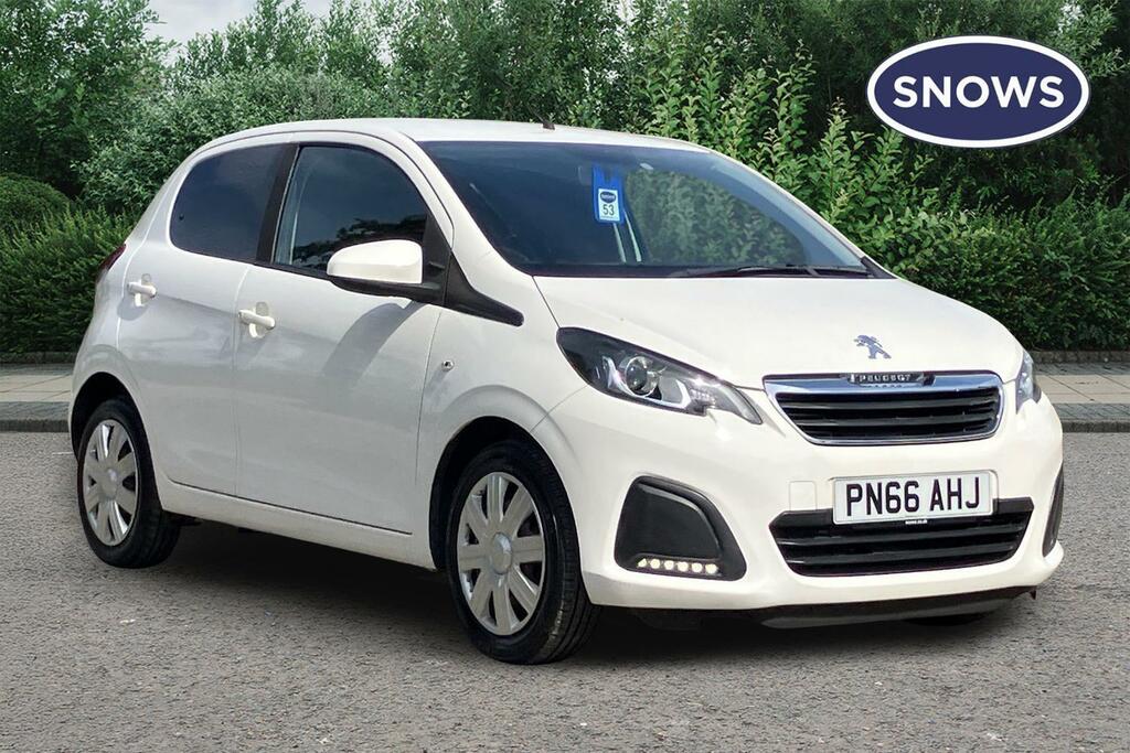 Peugeot 108 1.0 Active 2 Tronic Euro 6 White