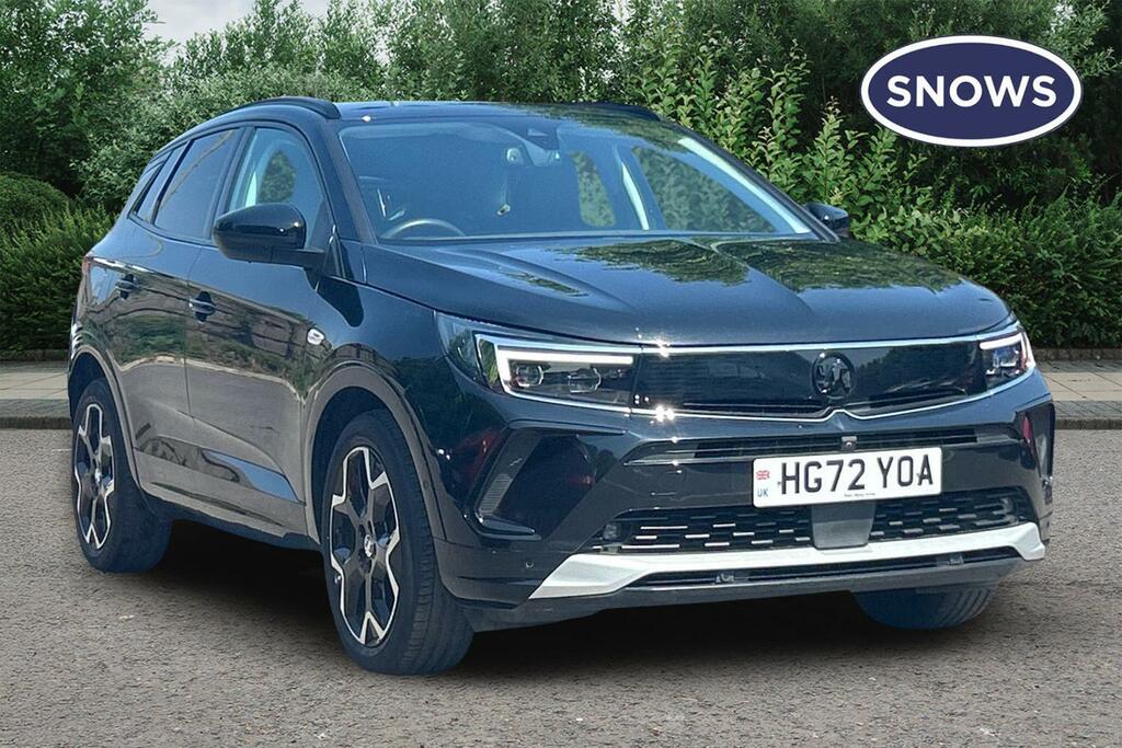 Vauxhall Grandland 1.2 Turbo Ultimate Euro 6 Ss Black
