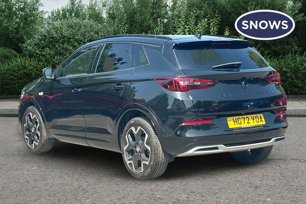 Vauxhall Grandland 1.2 Turbo Ultimate Euro 6 Ss HG72YOA Black #3