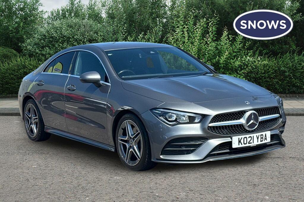 Mercedes-Benz CLA Class 1.3 Cla200 Amg Line Coupe 7G-dct Euro 6 Ss Grey