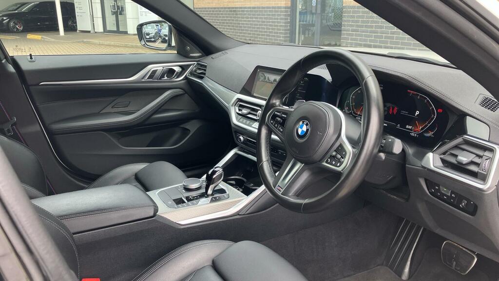 BMW 4 Series Gran Coupe 420I M Sport Gran Coupe White #6