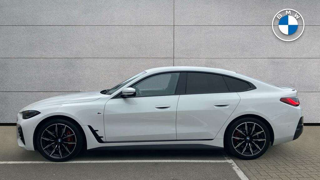 BMW 4 Series Gran Coupe 420I M Sport Gran Coupe White #3