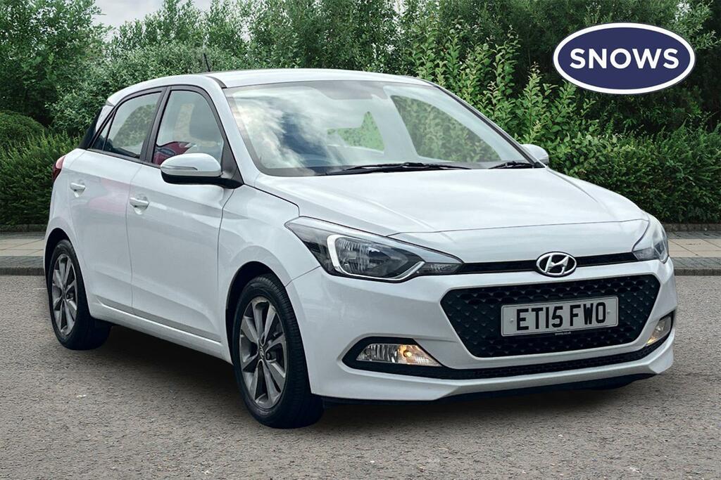 Hyundai I20 1.2 Blue Drive Se Euro 6 Ss White