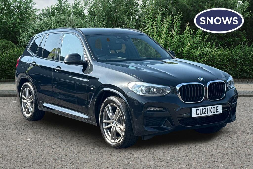 BMW X3 2.0 20D Mht M Sport Xdrive Euro 6 Ss Black