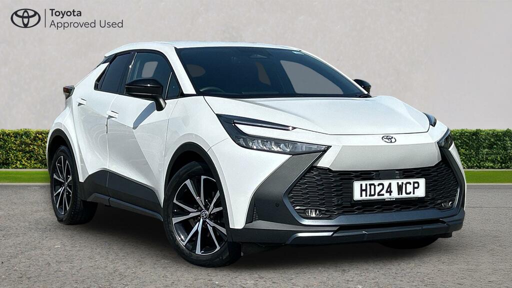 Toyota C-Hr 1.8 Vvt-h Design Cvt Euro 6 Ss White #2
