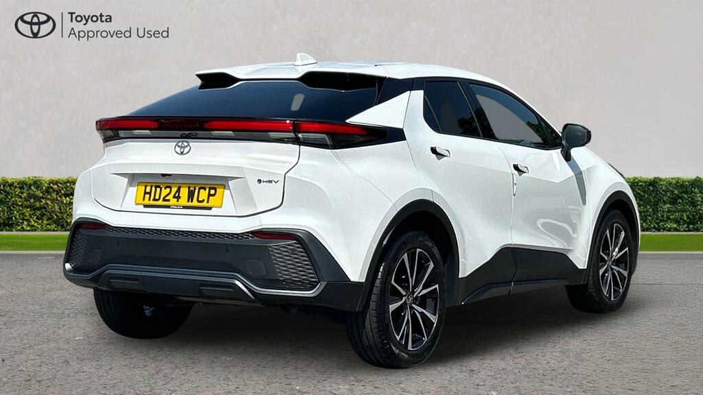 Toyota C-Hr 1.8 Vvt-h Design Cvt Euro 6 Ss White #4
