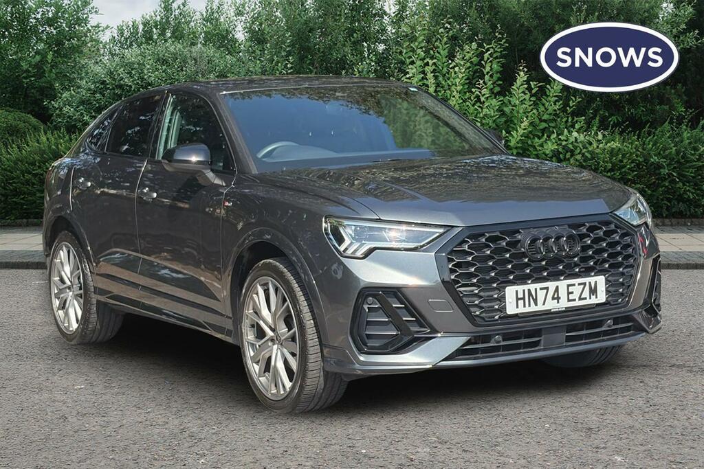 Audi Q3 1.5 Tfsi Cod 35 Black Edition Sportback S Tronic E Grey