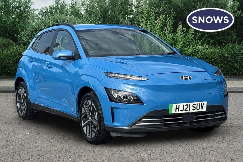 Hyundai Kona 64Kwh Premium 10.5Kw Charger Blue