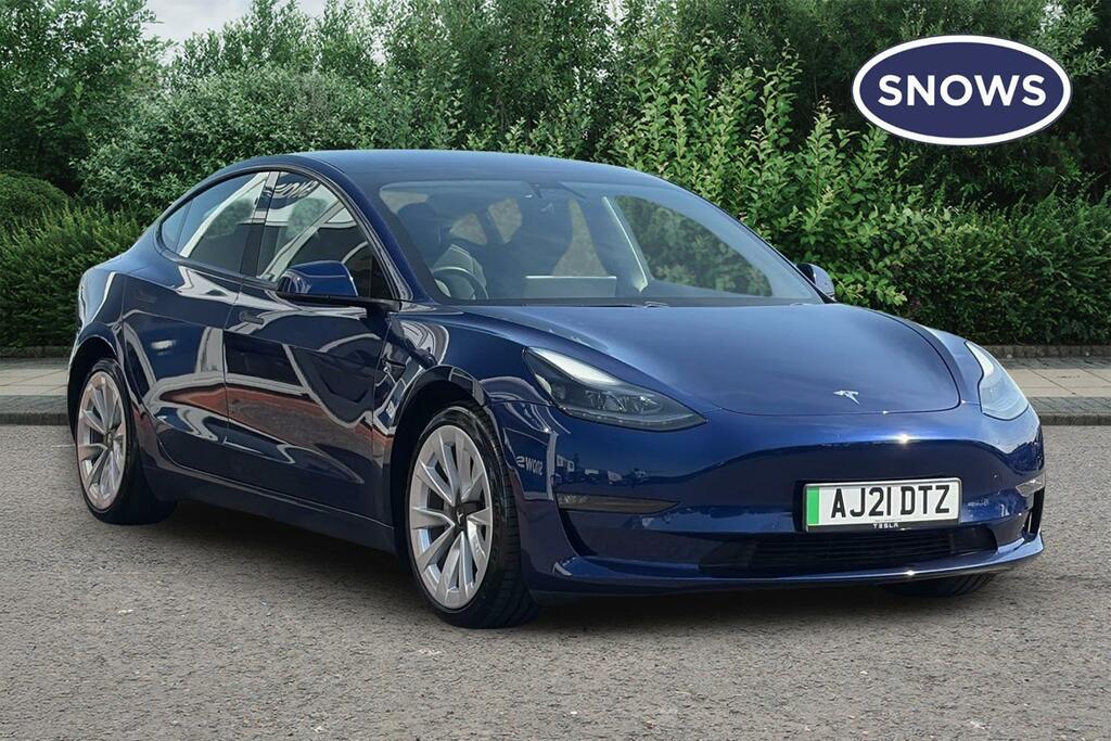 Tesla Model 3 Dual Motor Long Range 4Wde Blue
