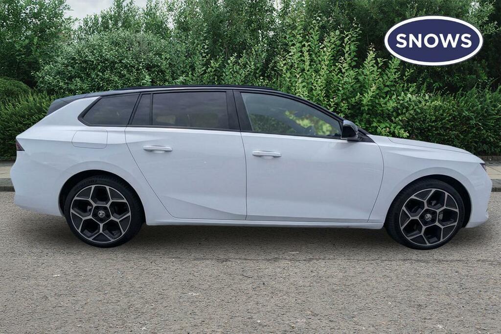 Vauxhall Astra 1.2 Turbo Ultimate Sports Tourer Euro 6 Ss White #4