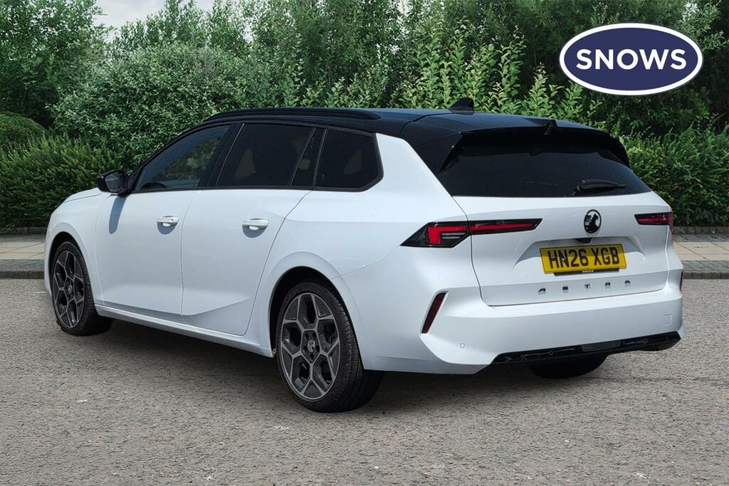 Vauxhall Astra 1.2 Turbo Ultimate Sports Tourer Euro 6 Ss White #3