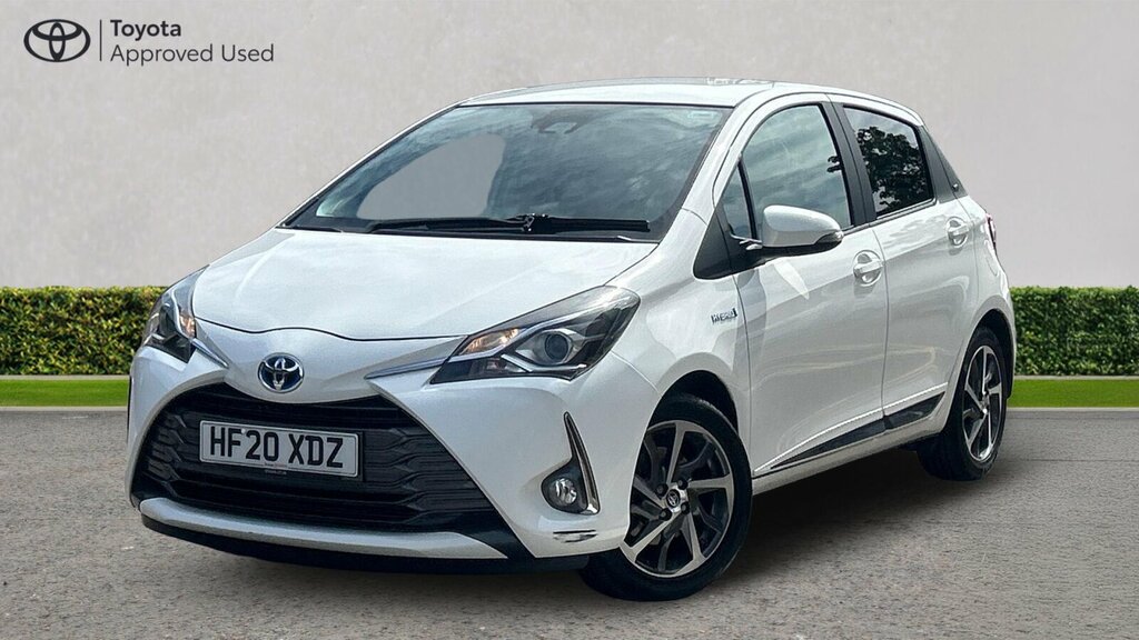 Toyota Yaris 1.5 Vvt-h Y20 Hatchback Hybrid E-cvt Eu White #3